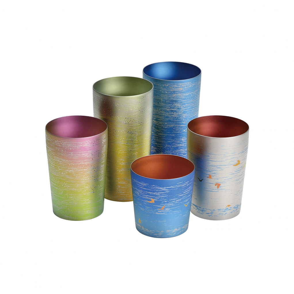 Pure Titanium Double-Wall Tumblers