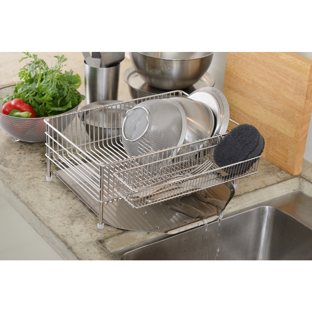 Dish drainer set