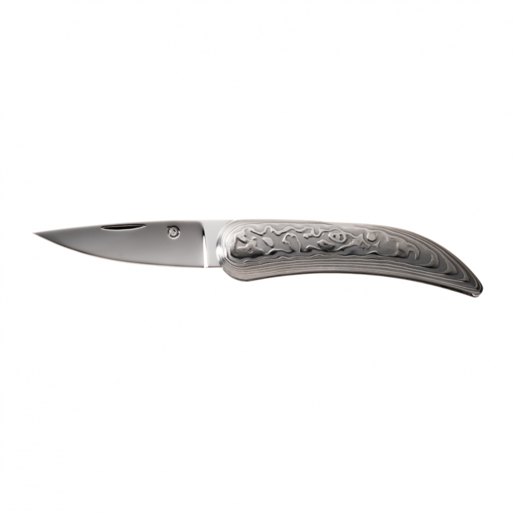 SUWADA knife Damascus Folding knife